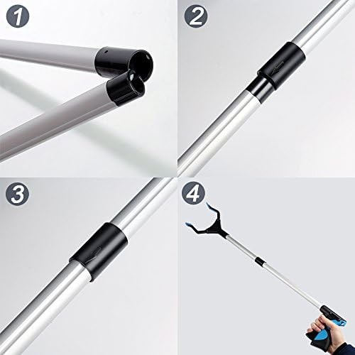 Reacher Tool 32" Grabber for Elderly Trash Pickup
