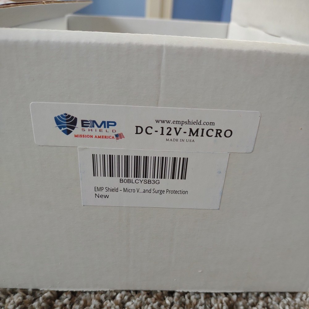 EMP Shield Micro-EMP & Lightning Protection for Vehicles (DC-12V-MICRO)