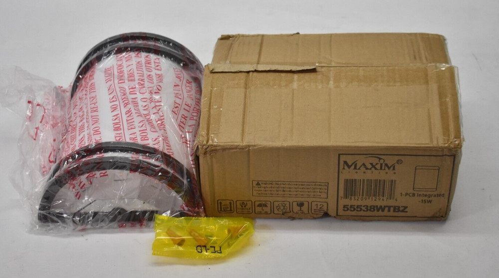 Maxim Lighting Bronze Linear 7" W LED Wall Sconce 55538WTBZ Genuine OEM