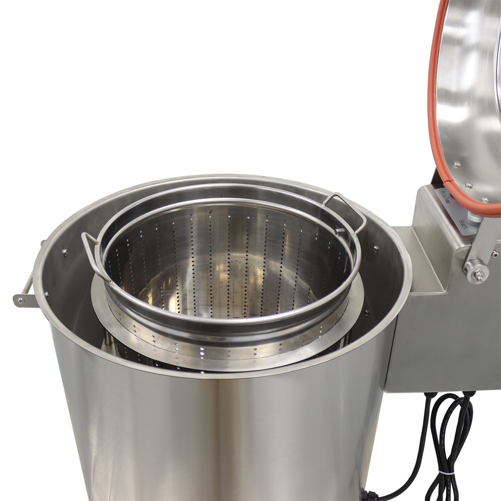 110V Commercial Automatic Dehydrator Meat Fruit Vegetable Centrifugal Dehydrator