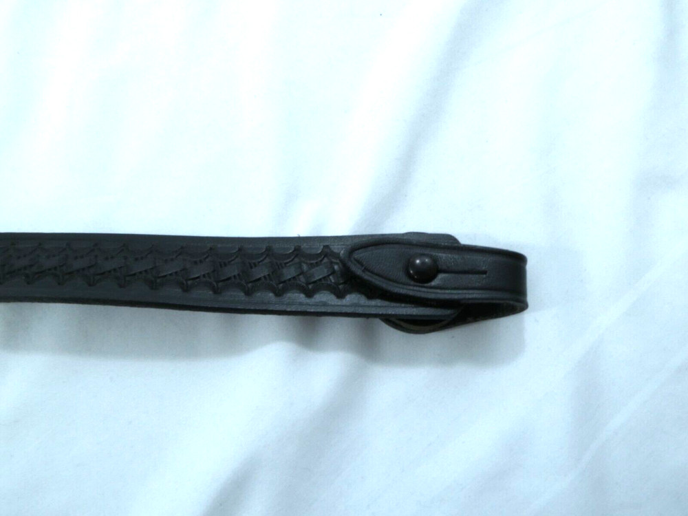 JAY PEE 1435BW Shoulder Strap Black NICKLE 40-44" BASKET WEAVE STRAP