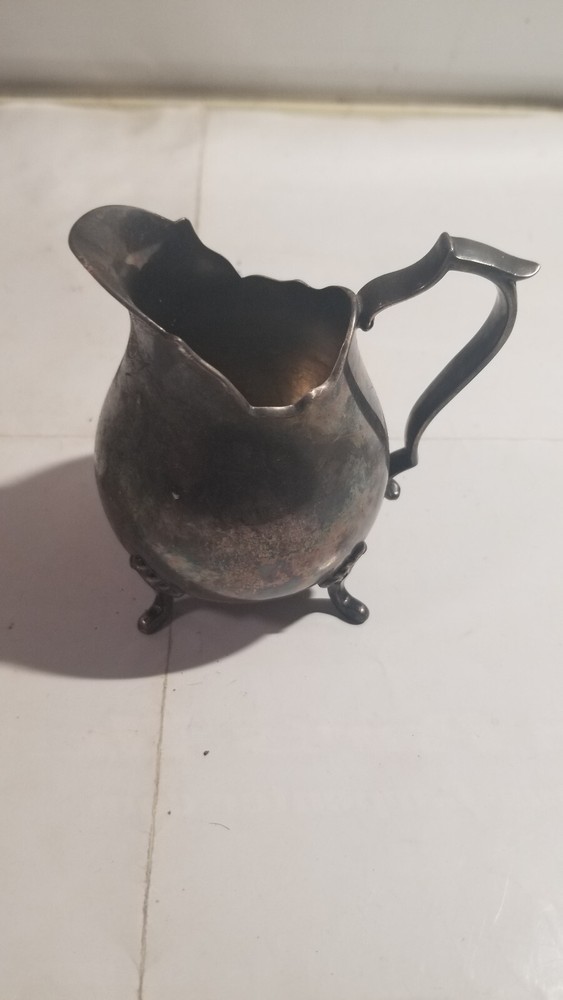 Vintage Silverplate Mini Creamer Pitcher Qty 1
