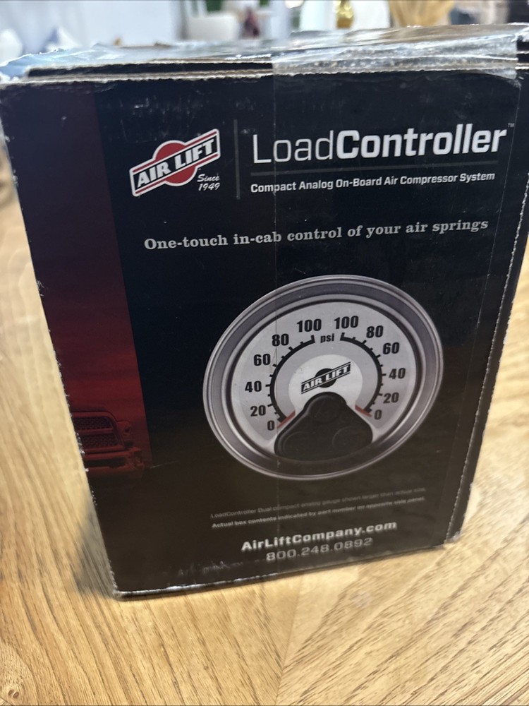 Air Lift Load Controller Single Fill On-Board Air Standard Duty Compressor Syste