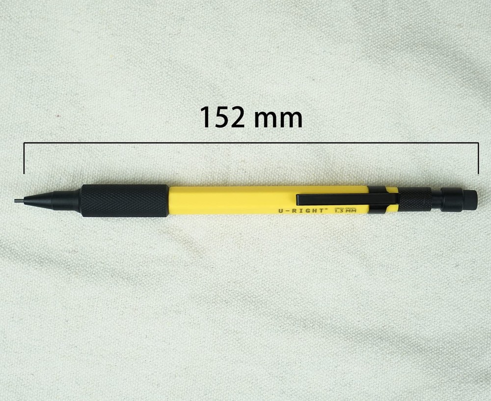 1.3 mm Mechanical Pencil Yellow Weatherproof