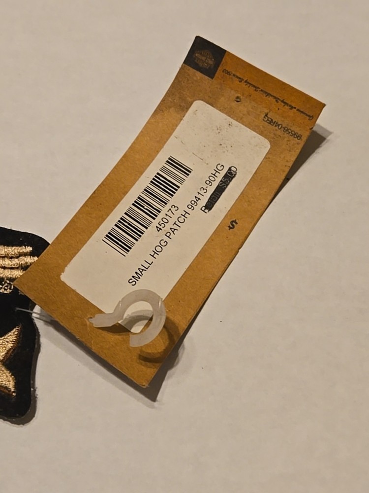 Harley Davidson Owners Group HOG Small Heritage Eagle 5" Patch New With Tags