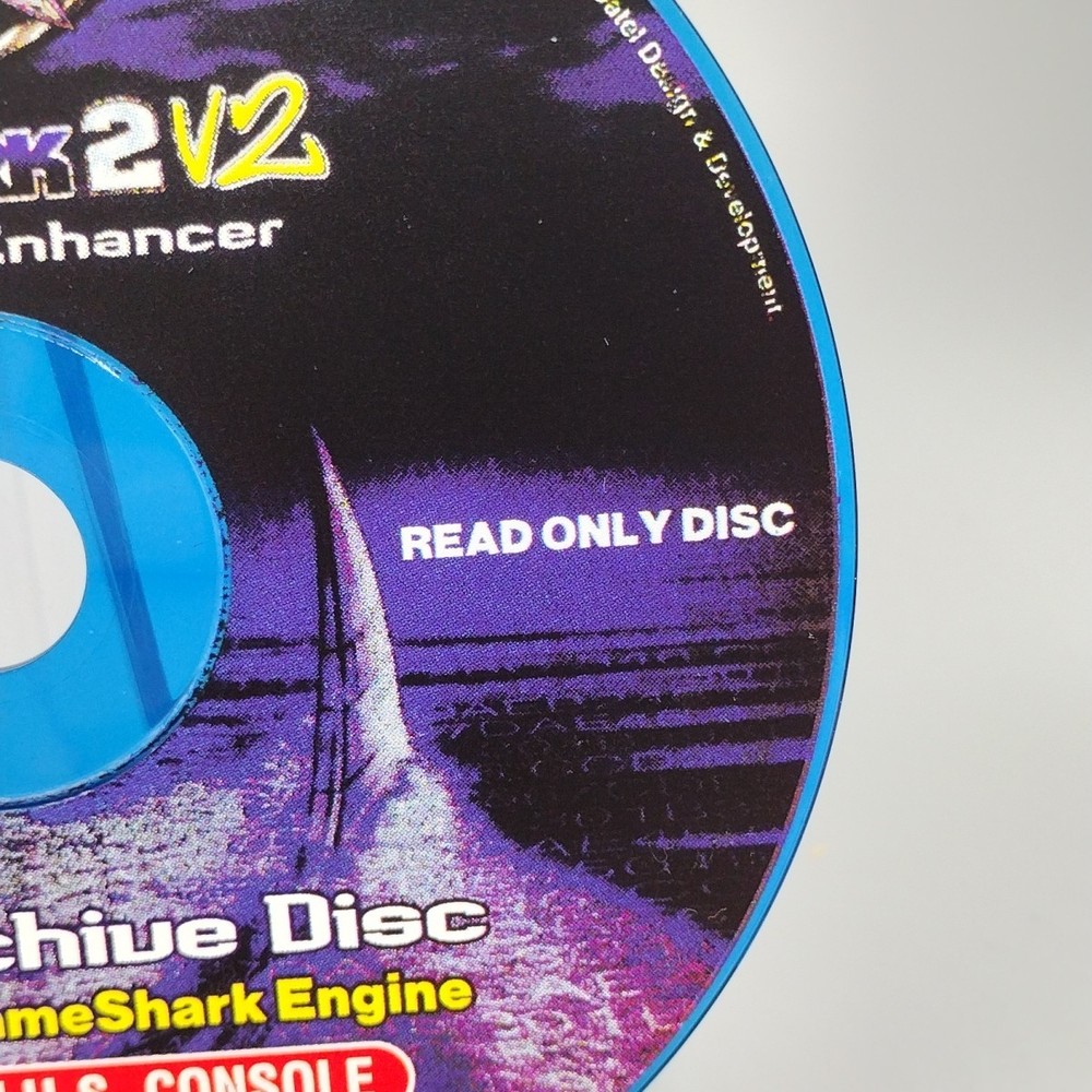 Gameshark 2 V2 Code Archive DISC ONLY Playstation 1 PS One PS1 Cheat Codes VTG