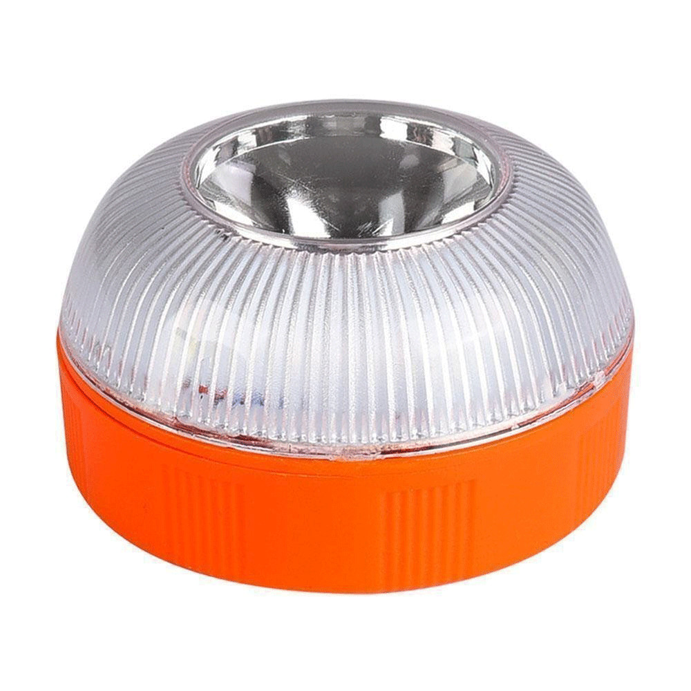 2x V16 Magnetic Induction Warning Lights Work Light LED Road Warning Light