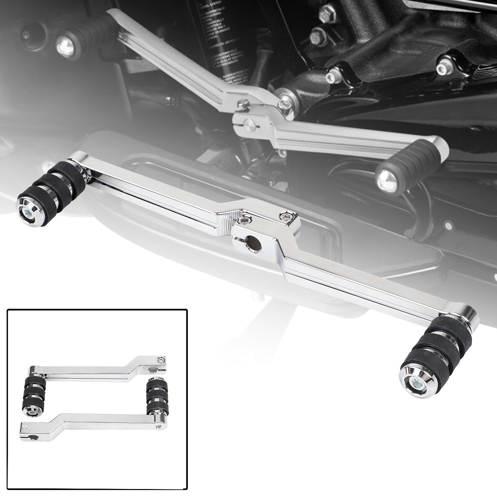 Heel Toe Shift Lever Shifter Peg For Harley Softail Electra Glide FLHTCU FLHTK