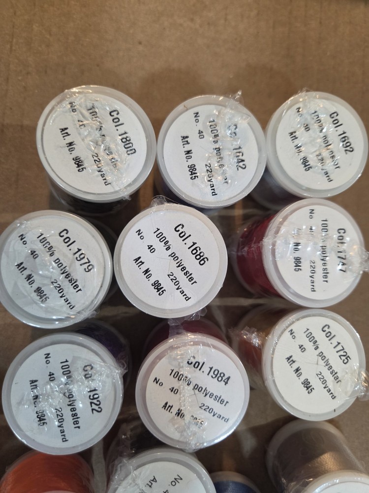 MADEIRA POLYESTER POLYNEON EMBROIDERY THREAD 19 SPOOLS