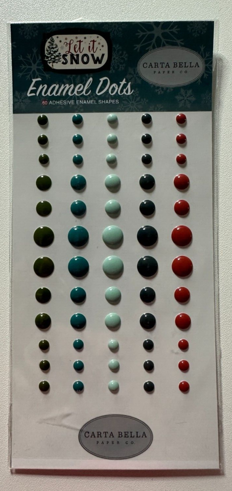 Carta Bella Enamel Dots-Multiple Variations Available-You Choose