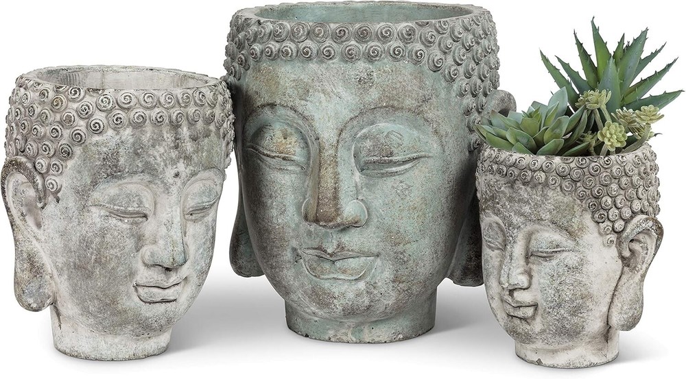 Abbott Collection 27-Dharma Planter, Large (7" H)