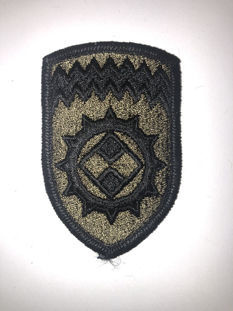 Alaska Support Command Subdued U.S. Army Shoulder Patch Insignia