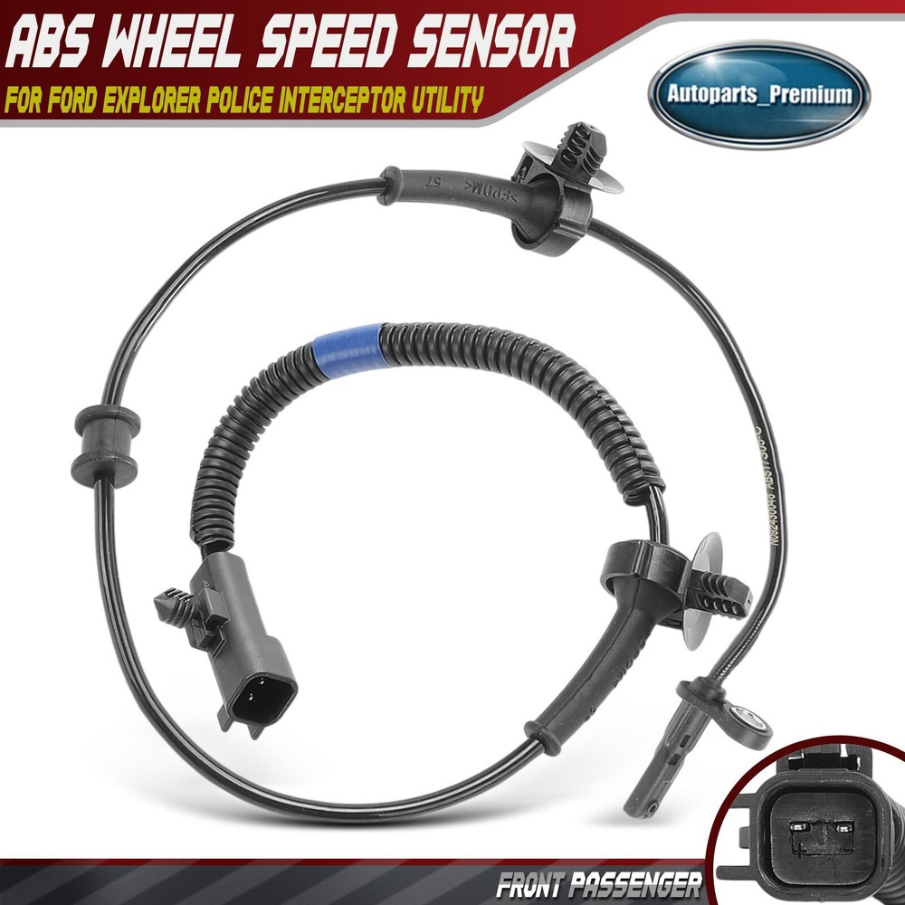 Front Right ABS Wheel Speed Sensor for Ford Explorer Police Interceptor Utility
