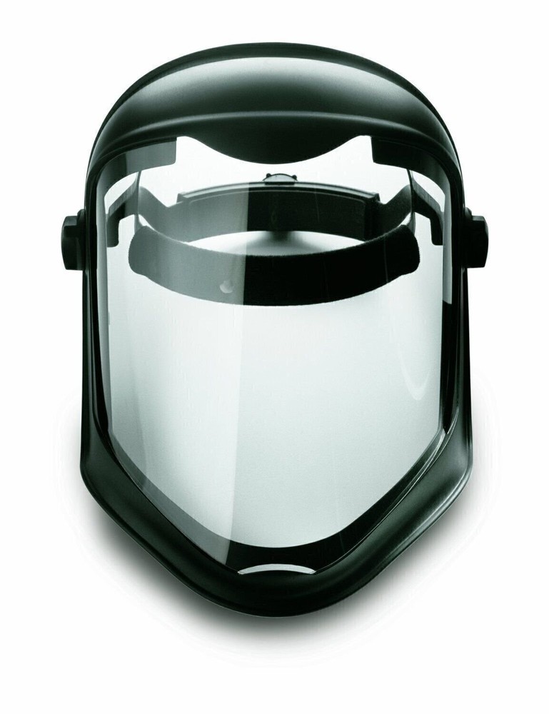 Uvex S8510 Bionic Shield, Black Matte Face Shield, Clear Polycarbonate...