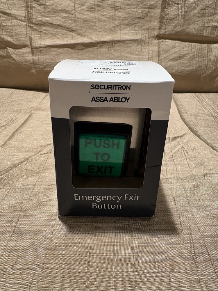 Securitron Assa Abloy EEB2 Emergency Exit Button w/30-Sec Timer NEW
