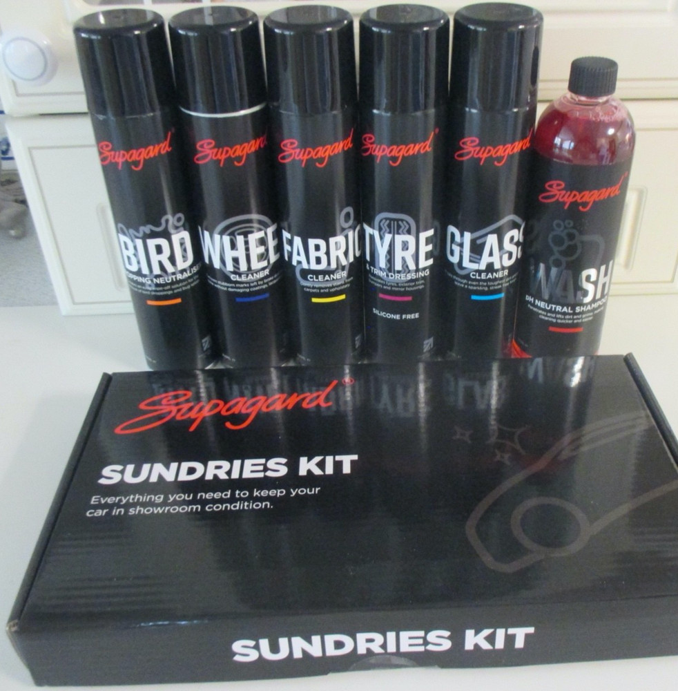 SUPAGUARD - CAR CLEANING KIT - NEW