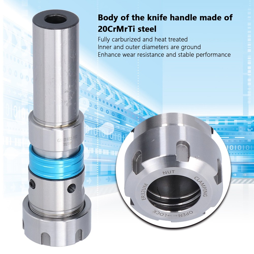 GS-TER32-D32 Floating Tapping Chuck Holder With High Concentricity For Milling