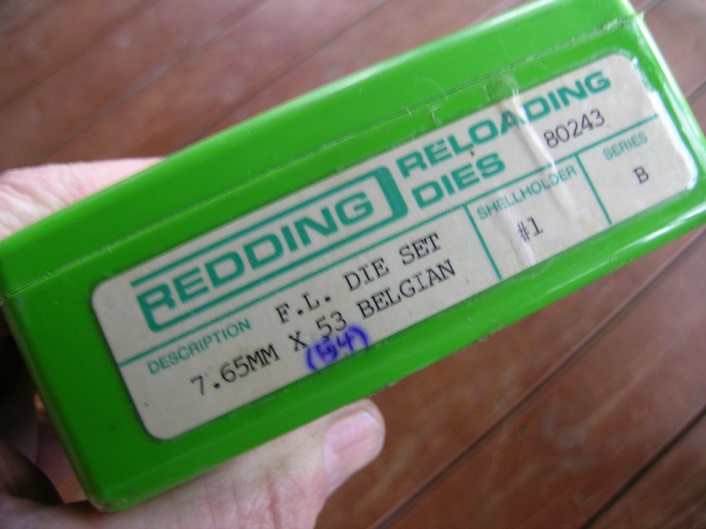 Redding Reloading 2 Die Set 7.65X53mm Argentine & Belgium
