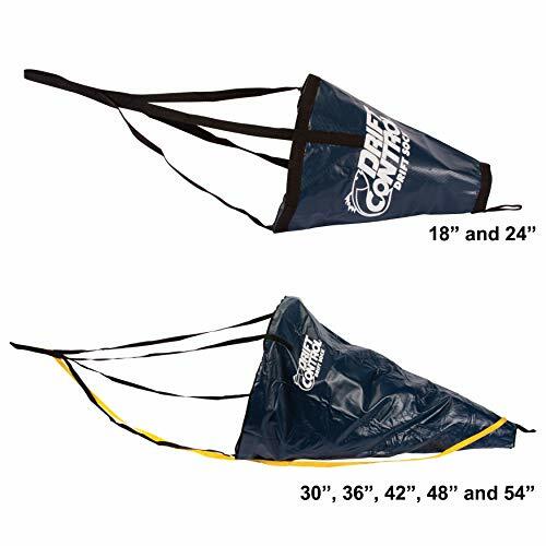 Lindy Drift Control Drift Sock Boat Bag Parachute Assorted Colors , Sizes