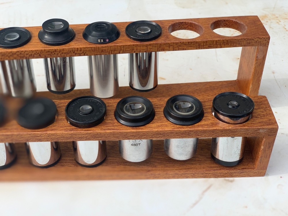 Vintage LEITZ WETZLAR Microscope Bincular GERMANY