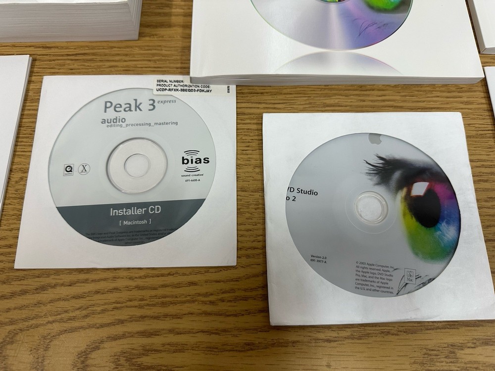 Apple DVD Studio Pro 2 Professional DVD Authoring Software Complete Product!