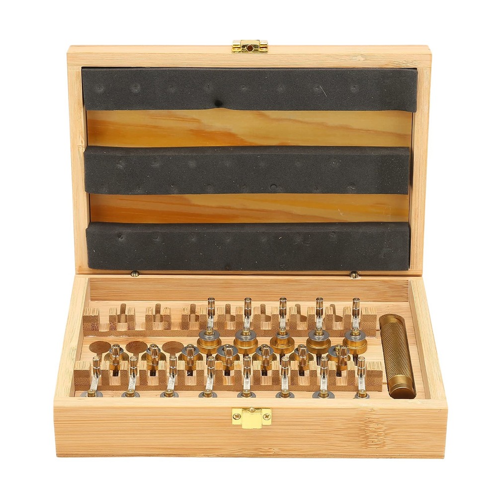 Watch Winder Repair Tools, Copper Winder Set High Handle Watchmaker Tools Wat...