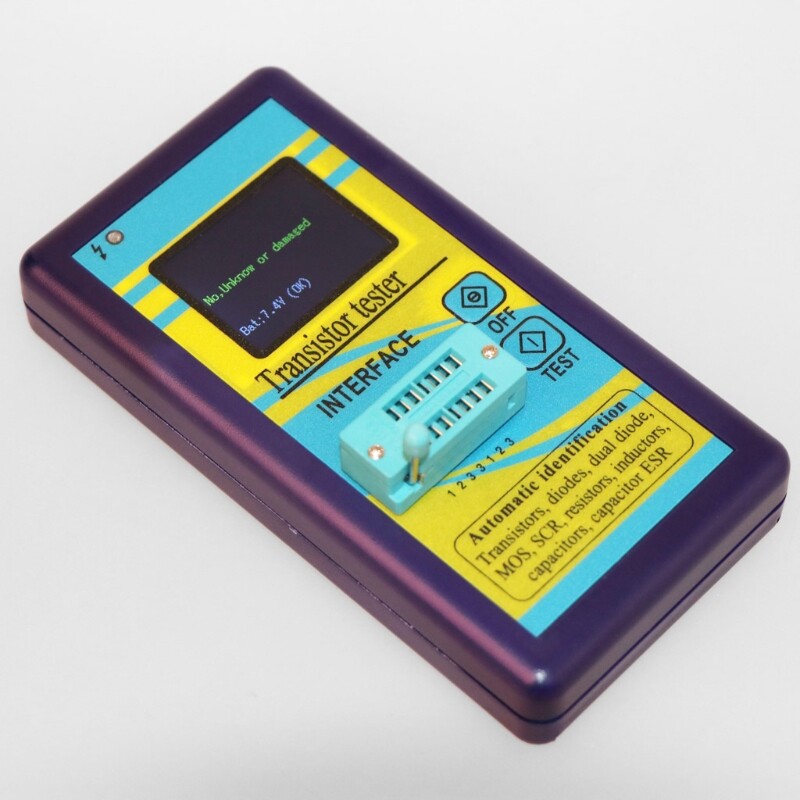 M328 Transistor Diode Tester Capacitance Frequency Meter Capacitance
