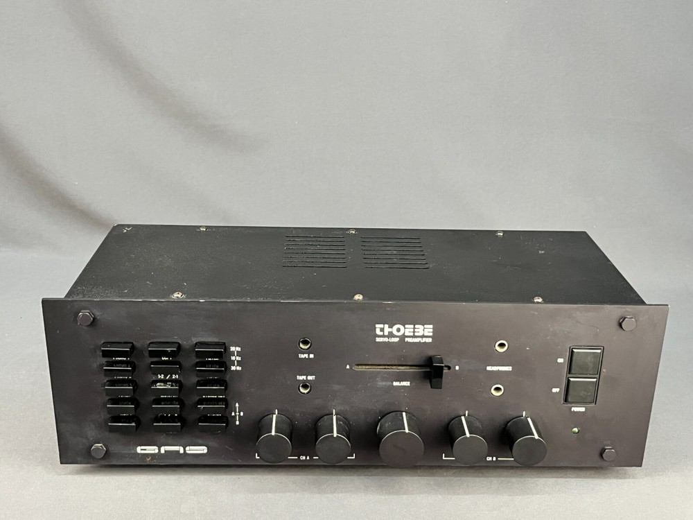 Vintage GAS THOEBE SERVO-LOOP Preamplifier AC100V; Tested