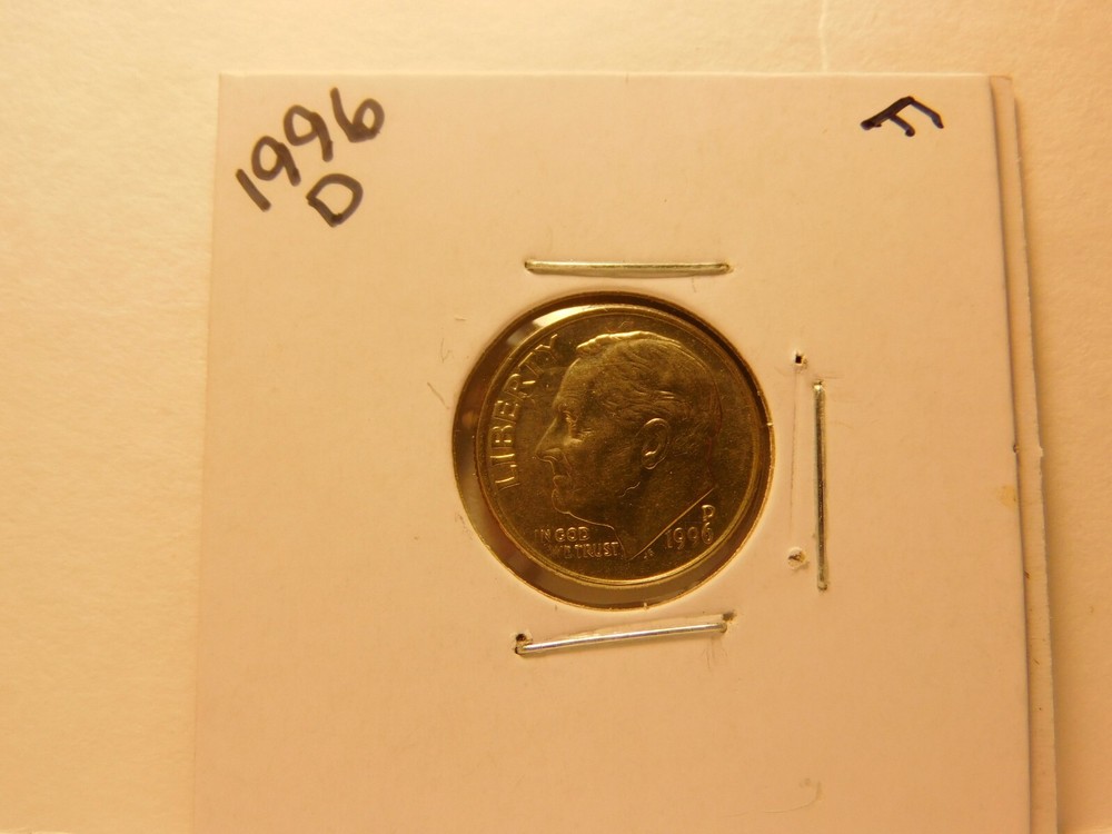 1996 D Dime-Very Good To Xtra Fine