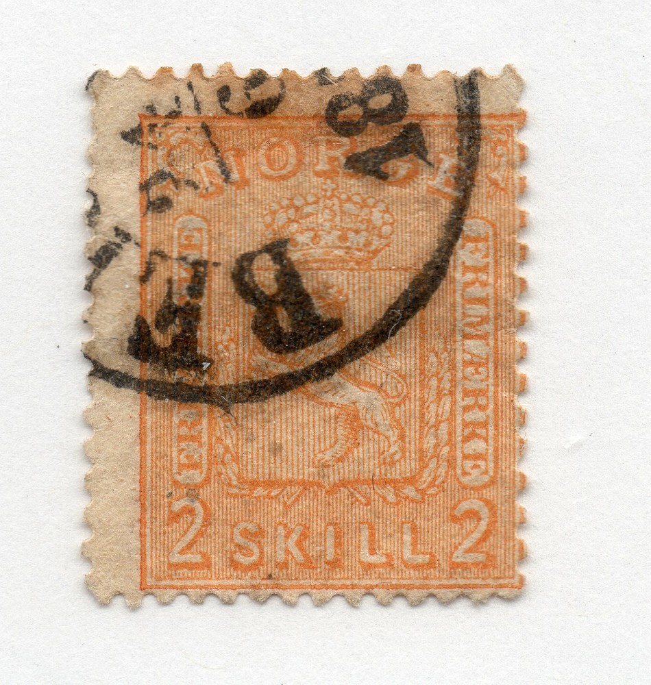 Norway - Sc# 12 Used      /       Lot 0923359
