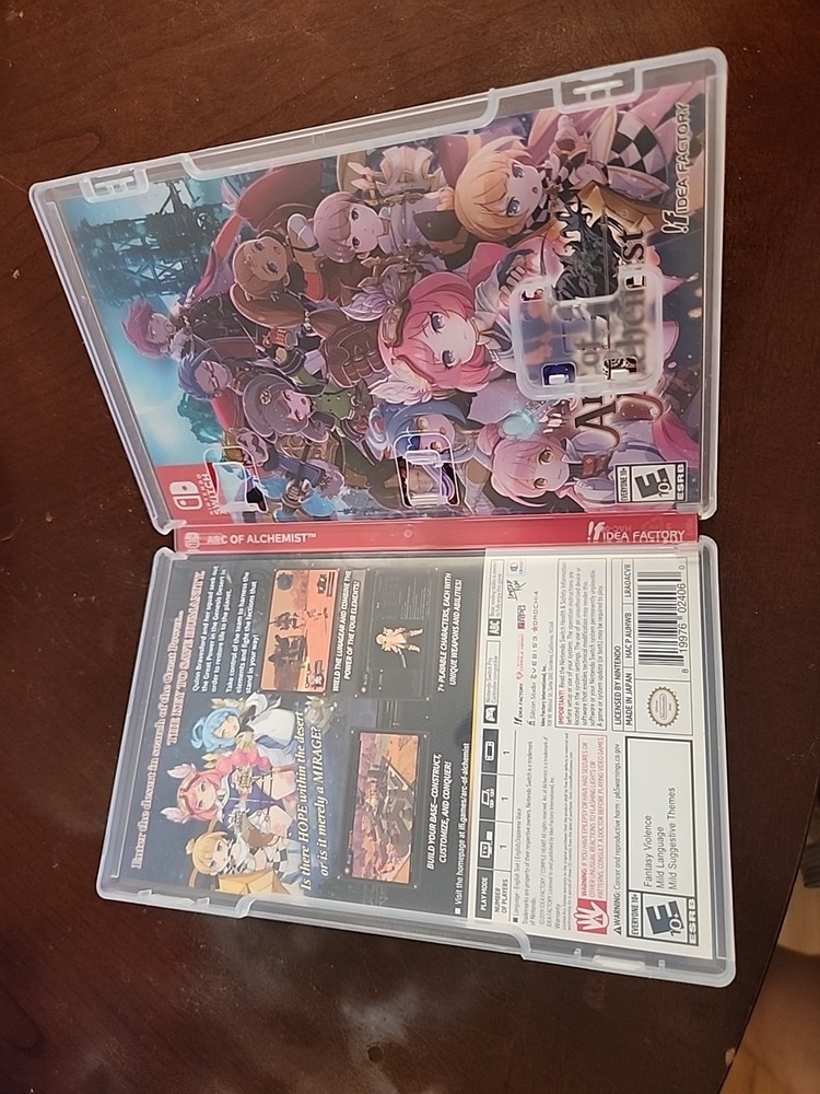 ARC OF ALCHEMIST - Nintendo Switch, Case Only