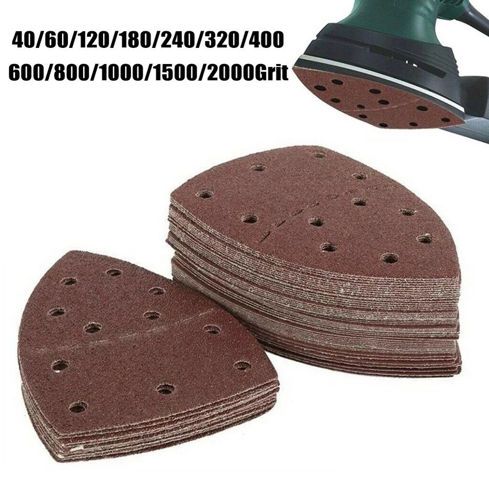 Sandpaper Power Tools Reddish Brown Sanding Paper Sandpaper Triangular