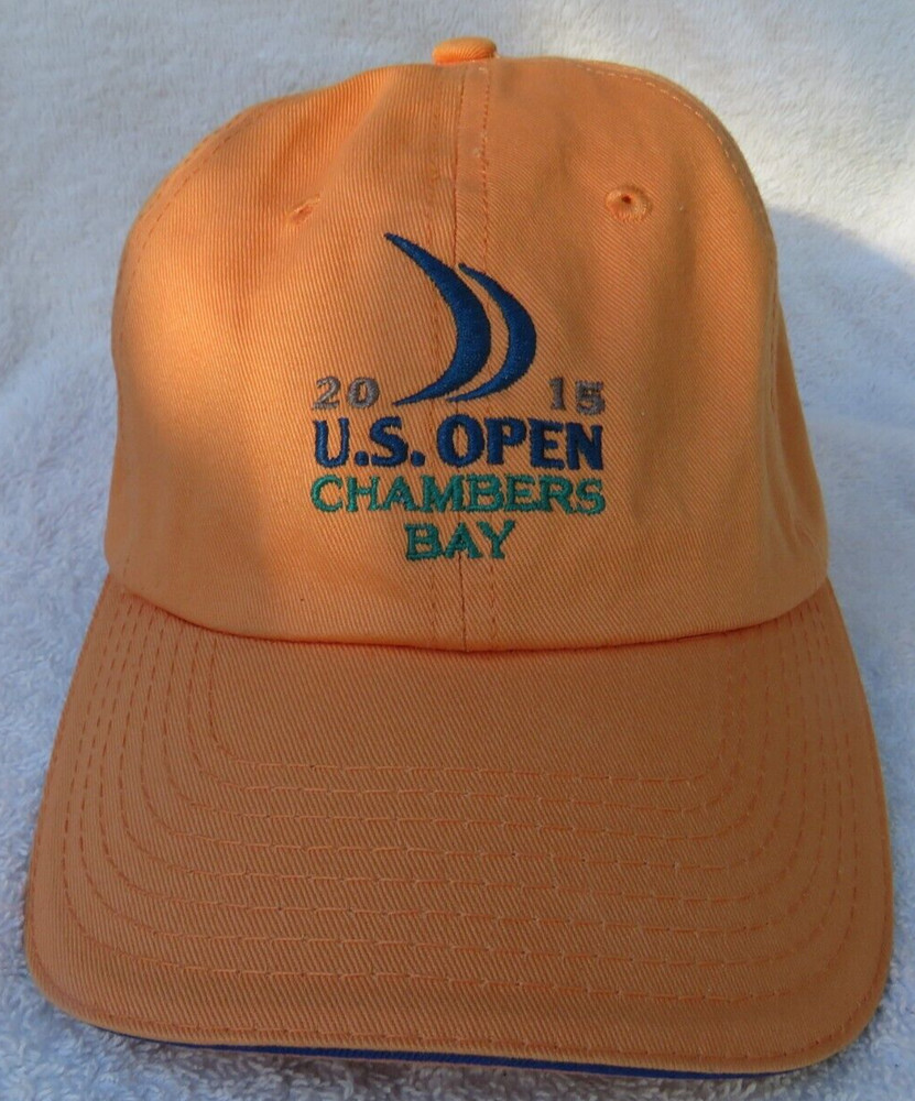 2015 U.S. Open Chambers Bay USGA Member Adjustable Strapback Hat - Cotton