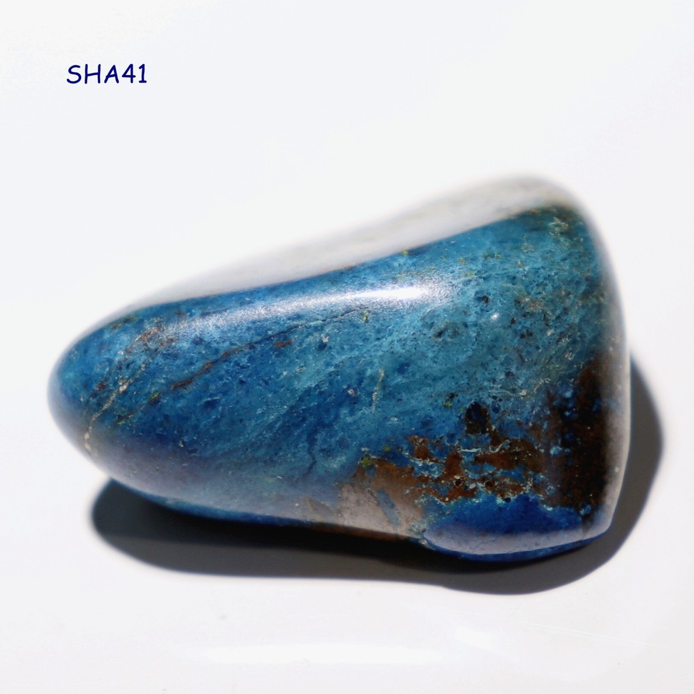 Tumbled Polished Stone: Shattuckite from Namibia (Your Choice)