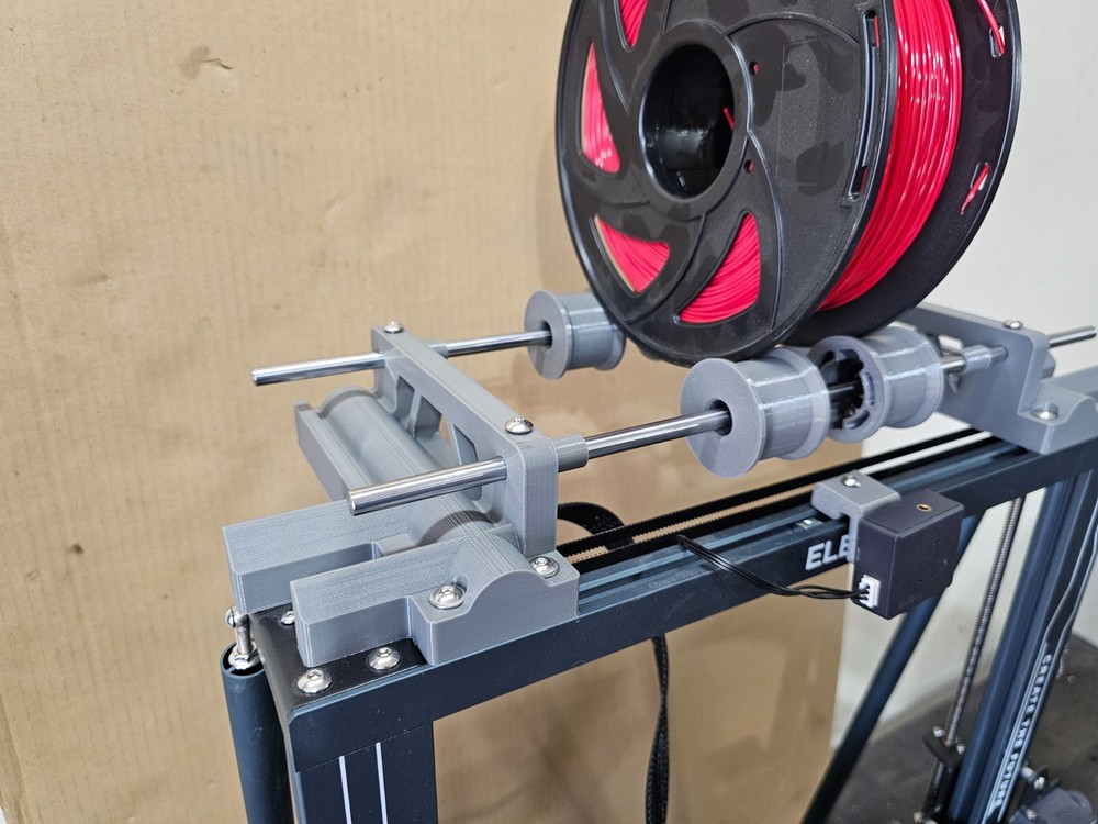 3d Printer Larger Spool Roller Fits Neptune 4 Max or Plus or standalone