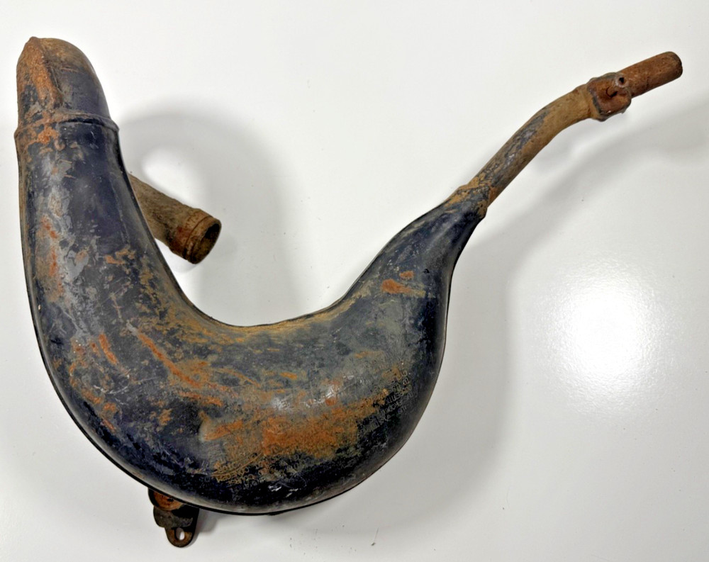 YAMAHA YZ80 EXHAUST PIPE CHAMBER HEADER   Used
