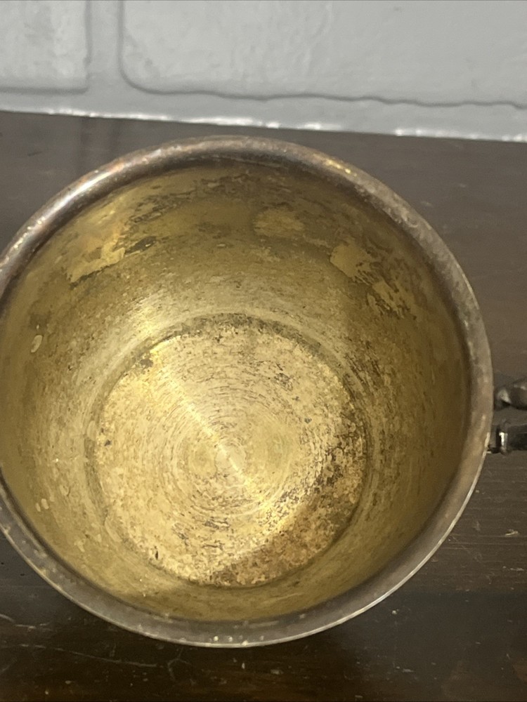 Vintage Sheridan Silver On Copper Bowl