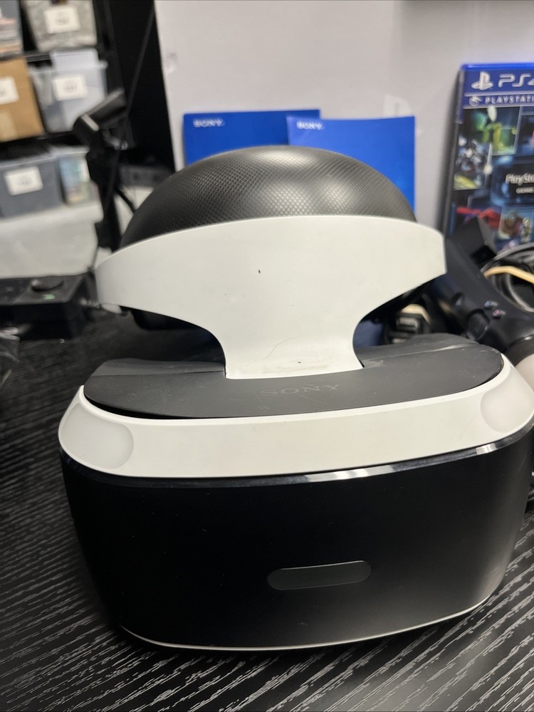 Sony PlayStation VR Headset Bundle Black White with Controllers and Camera