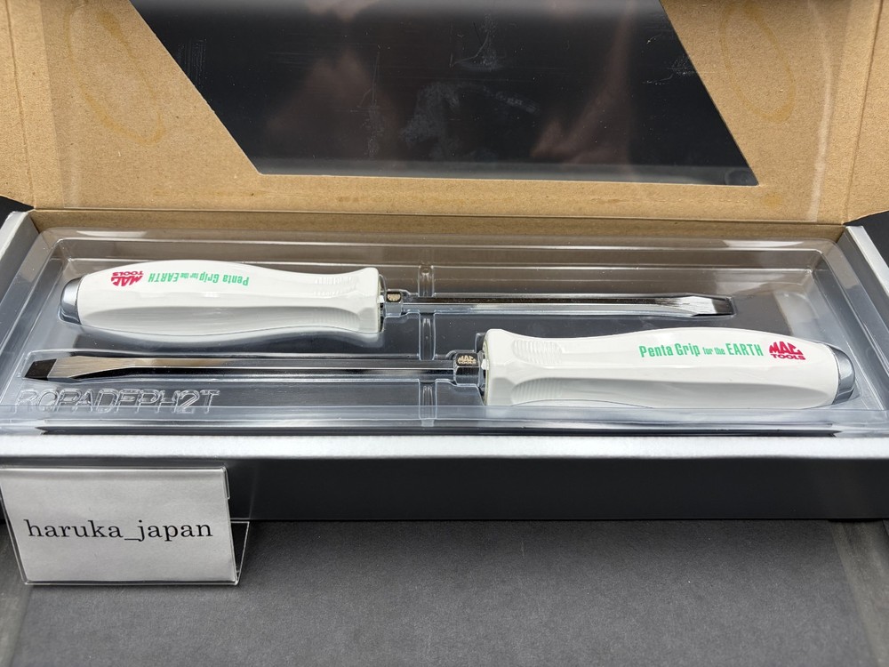 Mac Tools 2022 Striking Flat Screwdriver 2 Set Penta Grip White Hard Handle