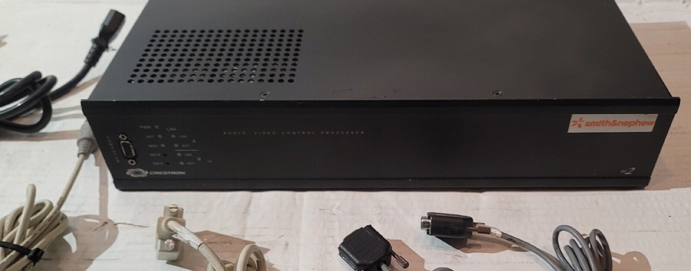 Crestron AV2 Audio Video Control Processor / Smith & Nephew Works Great~