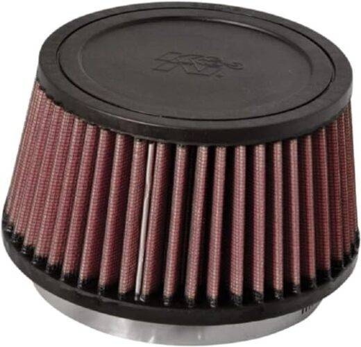 High-Flow Original Lifetime Universal Clamp-On Air Filter: High Performance,