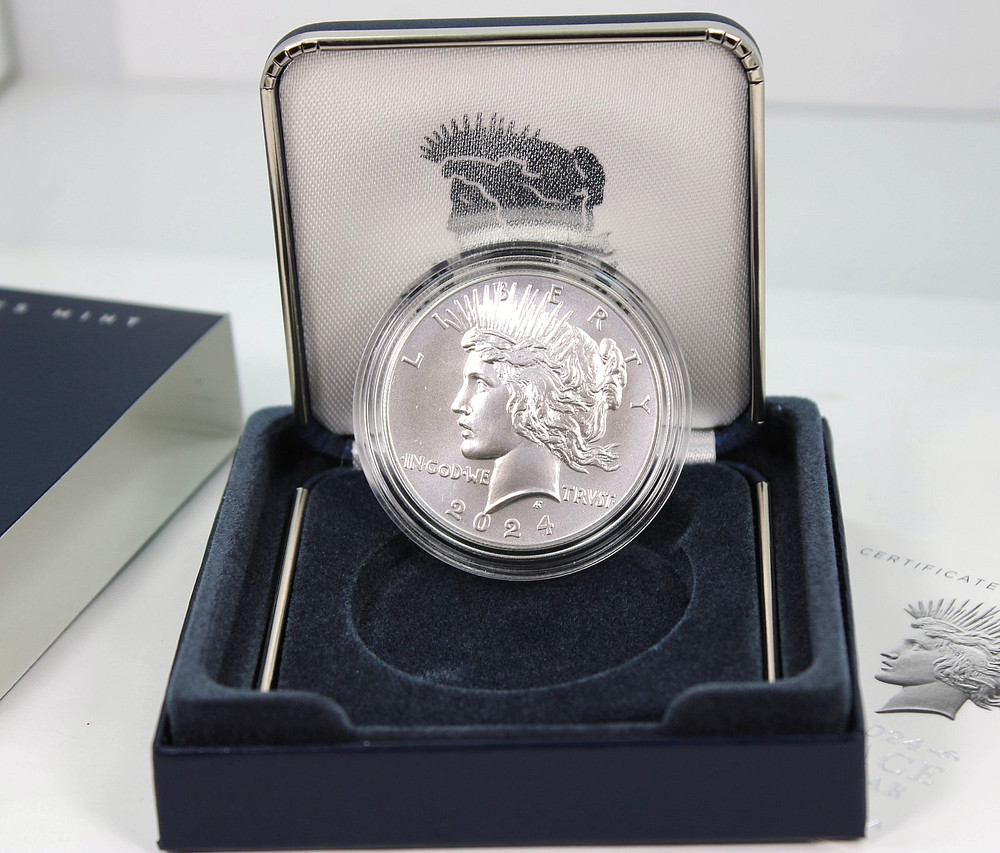 2024 P Commemorative Peace Silver Dollar - BU !!