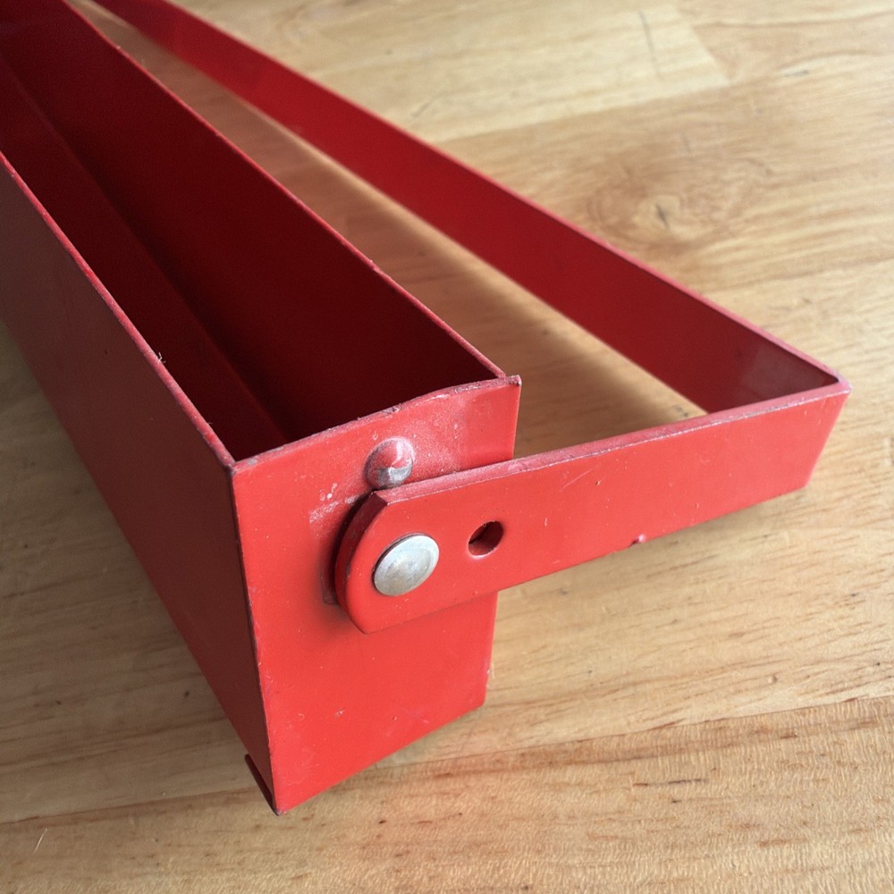 Wright Tools SAE Deep Socket Set 1/2" Drive 11pc Metal Tray Organizer ONLY 402