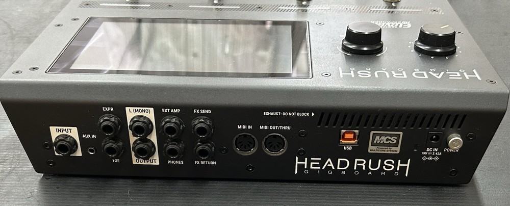 HeadRush Gigboard Multi-Effects Processor Pedal Level 2 197881340131