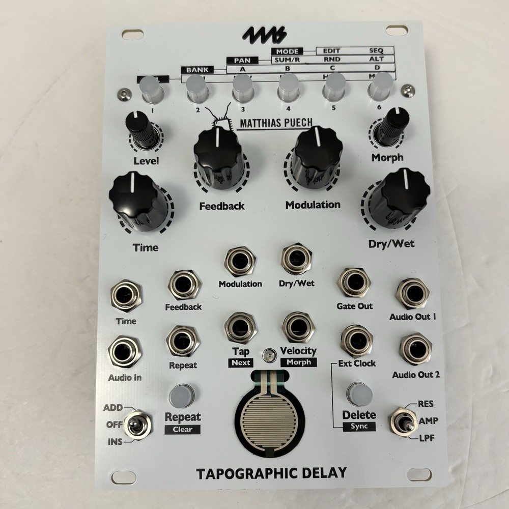 New 4MS Company Tapographic Delay Module Complete in Box