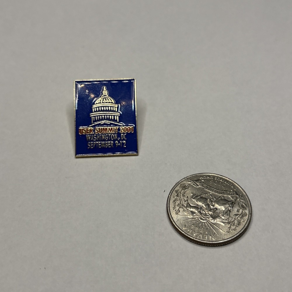 Lapel Pin - User Summit 2001 Washington DC S38