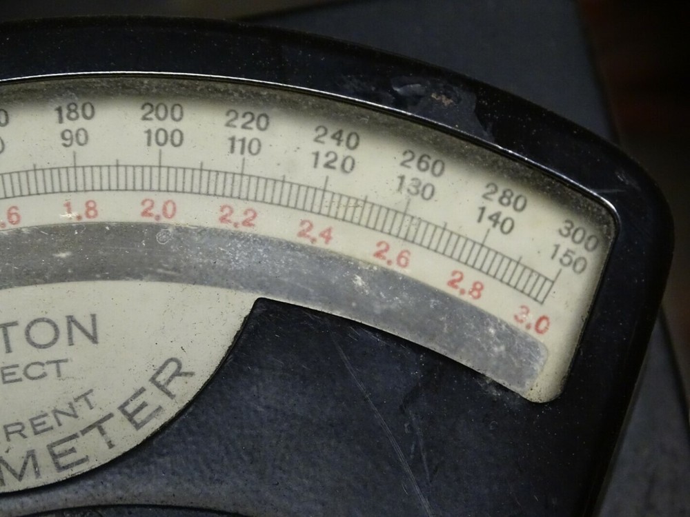 Weston Electrical Current Voltmeter , Model 1