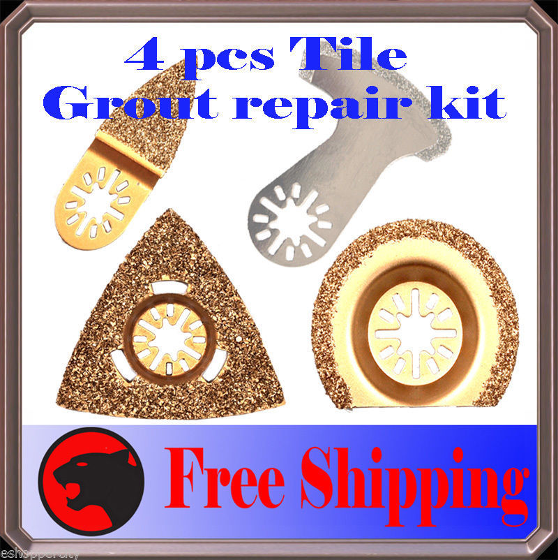 4 Diamond Carbide Grout Oscillating Multi Tool Saw Blade For Grout