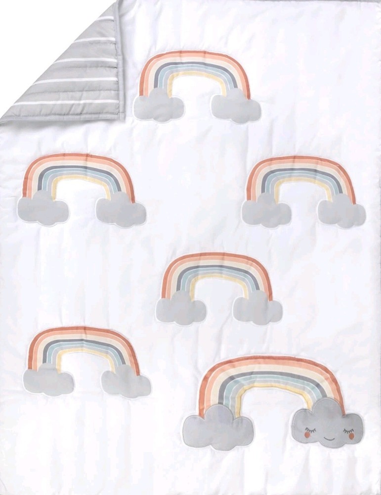 Fisher-Price Cloud Dreams Cloud 4-Piece Nursery Bedding Set