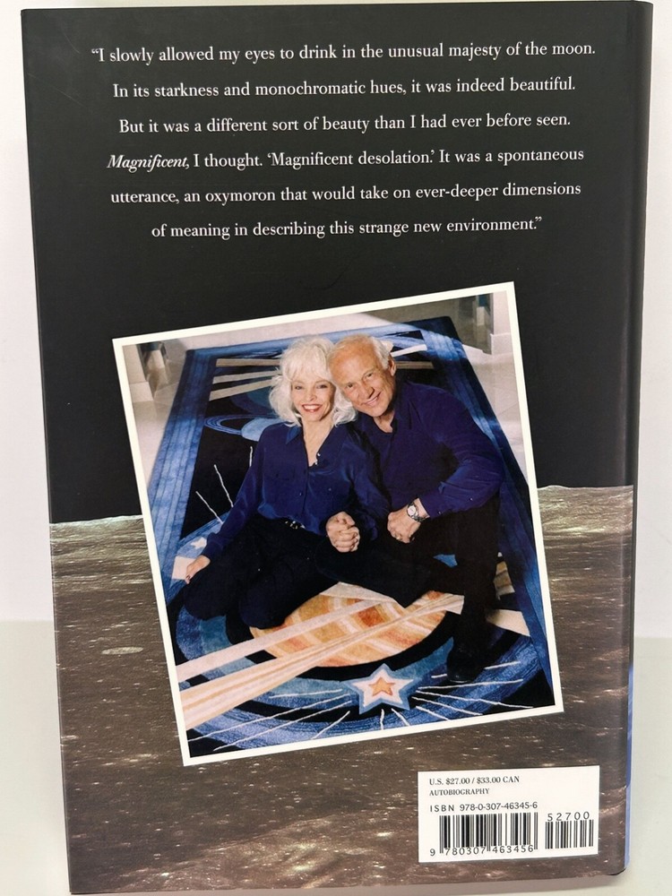BUZZ ALDRIN Signed Autograph 1st Ed Book "Magnificent Desolation" JSA